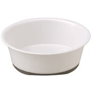 湯おけ 3L パールホワイト ポーリッシュ 湯桶(楕円 小)