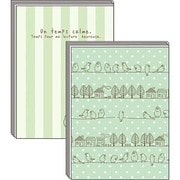 リバーシブルブックカバーラインバード S00012