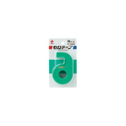 セロテープ 18mm×8m 小巻 巻芯径25mm グリーン CT-18DRG