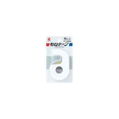セロテープ 15mm×9m 小巻 巻芯径25mm ホワイト CT-15DRW
