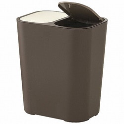 ルクレール 分別くず入れ 15L ブラウン A6231