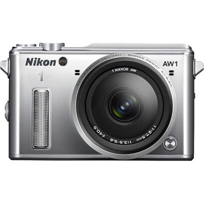 Nikon 1 AW1 防水ズームレンズキット シルバー [ボディ＋交換レンズ「1 NIKKOR AW 11-27.5mm f/3.5-5.6 シルバー」]