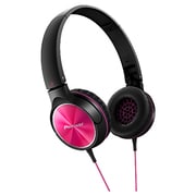 密閉型ダイナミック ステレオヘッドホン ピンク SE-MJ522-P