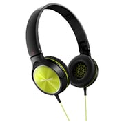 密閉型ダイナミック ステレオヘッドホン ライム SE-MJ522-Y