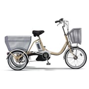 電動アシスト三輪自転車 PAS ワゴン 前18/後16型 内装3段変速 シャンパンゴールド PT16/PT16KG3J