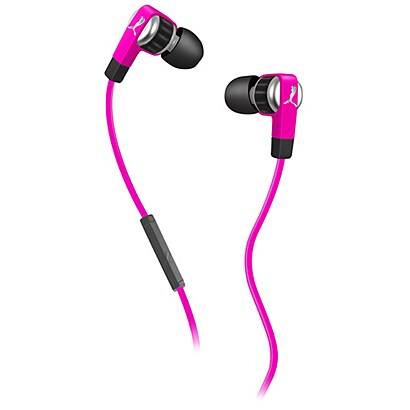 PUMA EL DIEGO 密閉型インナーイヤーヘッドホン ピンク PMAD6000-PNK
