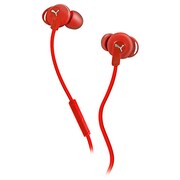 PUMA BULLDOGS 密閉型インナーイヤーヘッドホン レッド PMAD6032-RED