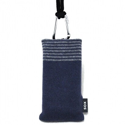 wire melange [navy blue sox swim 02 モバイルケース]