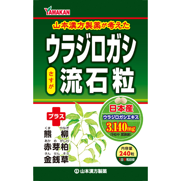 ウラジロガシ流石粒 240粒入（約26日分）