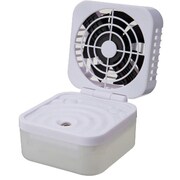加湿器 超音波式 ファン付き ホワイト CLV-262-WH