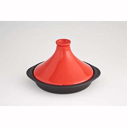 IHで使えるタジン鍋 20cm 赤 11261