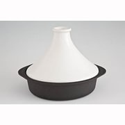IHで使えるタジン鍋 26cm 白 11258