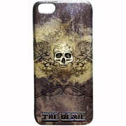 BI-IPVSKULLC GR [iPhone 5c用 スカルケース スカルグレイ]