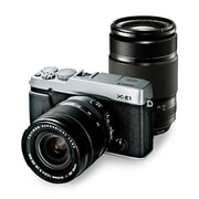 X-E1 ダブルズームレンズキット [ボディ＋XF18-55mm＋XF55-200mm シルバー]