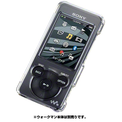 NW-S10/S780/E080シリーズ専用クリアケース クリア CKH-NWS780 X