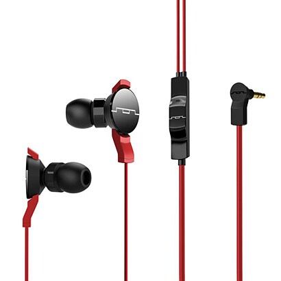 AMPS RED インナーイヤフォン レッド