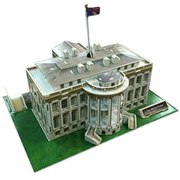WZH-030WH [名建築 3Dパズル ホワイトハウス]