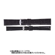SW0001A-I [時計バンド エルセ カイマンクロコ（シャイニング） ウェルダー バンド幅12mm ブラック]