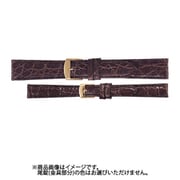 SW0001B-S [時計バンド エルセ カイマンクロコ（シャイニング） ウェルダー バンド幅20mm ダークブラウン]