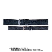 SW0001D-L [時計バンド エルセ カイマンクロコ（シャイニング） ウェルダー バンド幅14mm ネイビー]