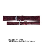 SW0001E-S [時計バンド エルセ カイマンクロコ（シャイニング） ウェルダー バンド幅20mm ワイン]