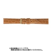 SW0001F-I [時計バンド エルセ カイマンクロコ（シャイニング） ウェルダー バンド幅12mm ベージュ]