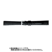 BT0520A-J [時計バンド バンビ リザード（トカゲ） 半へり返し バンド幅13mm 黒]