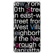 SO-04E-YCM2P0001-78 [オリジナルデザイン docomo SO-04E Xperia A用ケース 【NewYork Typography】]