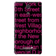 SO-04E-YCM2P0002-78 [オリジナルデザイン docomo SO-04E Xperia A用ケース 【NewYork Typography ピンク】]
