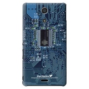 SO-04E-YCM2P0005-78 [オリジナルデザイン docomo SO-04E Xperia A用ケース 【サイバーアンドロイド】]
