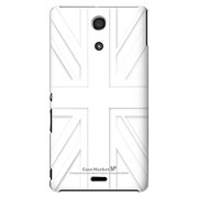SO-04E-YCM2P0006-78 [オリジナルデザイン docomo SO-04E Xperia A用ケース 【ユニオンジャックコレクション ホワイト】]