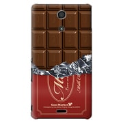 SO-04E-YCM2P0039-78 [オリジナルデザイン docomo SO-04E Xperia A用ケース 【板チョココレクション エンジ包装】]