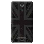 SO-04E-YCM2P0043-78 [オリジナルデザイン docomo SO-04E Xperia A用ケース 【ユニオンジャックコレクション Blackout】]
