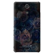 SO-04E-YCM2P0048-78 [オリジナルデザイン docomo SO-04E Xperia A用ケース 【ローズクロス】]