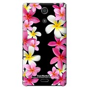 SO-04E-YCM2P0049-78 [オリジナルデザイン docomo SO-04E Xperia A用ケース 【プルメリアロマンス】]