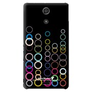 SO-04E-YCM2P0057-78 [オリジナルデザイン docomo SO-04E Xperia A用ケース 【ColorRing コレクション ブラック】]