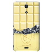 SO-04E-YCM2P0067-78 [オリジナルデザイン docomo SO-04E Xperia A用ケース 【板チョココレクション ホワイト】]