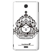 SO-04E-YCM2P0084-78 [オリジナルデザイン docomo SO-04E Xperia A用ケース 【エンブレムホモォ】]