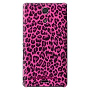 SO-04E-YCM2P0097-78 [オリジナルデザイン docomo SO-04E Xperia A用ケース 【ヒョウ柄 ラグジュアリー ピンク】]