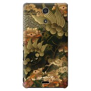 SO-04E-YCM2P0108-78 [オリジナルデザイン docomo SO-04E Xperia A用ケース 【獅子牡丹】]
