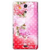 SO-04E-YCM2P0118-78 [オリジナルデザイン docomo SO-04E Xperia A用ケース 【和柄 菊と水玉】]