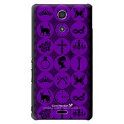 SO-04E-YCM2P0120-78 [オリジナルデザイン docomo SO-04E Xperia A用ケース 【アラカルト パープル】]
