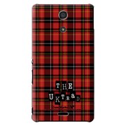 SO-04E-YCM2P0127-78 [オリジナルデザイン docomo SO-04E Xperia A用ケース 【チェック柄コレクション London】]
