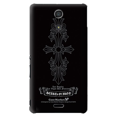 SO-04E-YCM2P0133-78 [オリジナルデザイン docomo SO-04E Xperia A用ケース 【シルバー・チャリオッツ】]