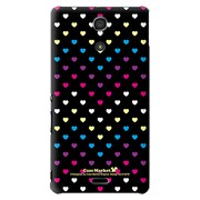 SO-04E-YCM2P0156-78 [オリジナルデザイン docomo SO-04E Xperia A用ケース 【レインボーハート60S】]