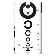 SO-04E-YCM2P0160-78 [オリジナルデザイン docomo SO-04E Xperia A用ケース 【視力検査】]