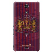 SO-04E-YCM2P0182-78 [オリジナルデザイン docomo SO-04E Xperia A用ケース 【エンブレム】]