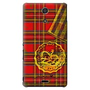 SO-04E-YCM2P0185-78 [オリジナルデザイン docomo SO-04E Xperia A用ケース 【タータンチェック】]