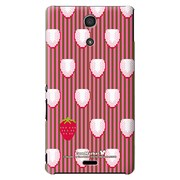 SO-04E-YCM2P0187-78 [オリジナルデザイン docomo SO-04E Xperia A用ケース 【ストロベリーチョコレート】]