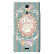 SO-04E-YCM2P0188-78 [オリジナルデザイン docomo SO-04E Xperia A用ケース 【ラビットカメオ　】]